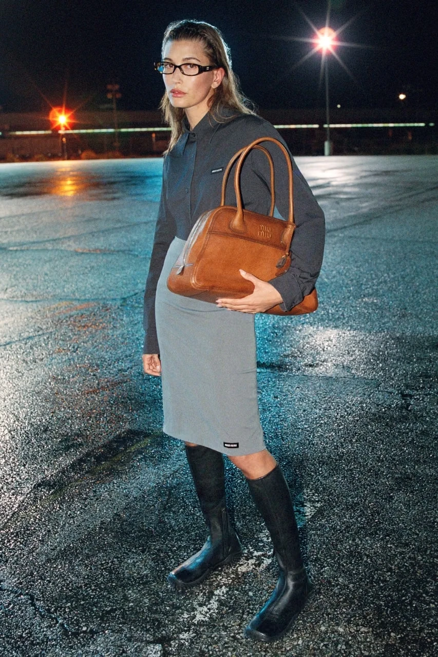 Гейлі Бібер для Miu Miu